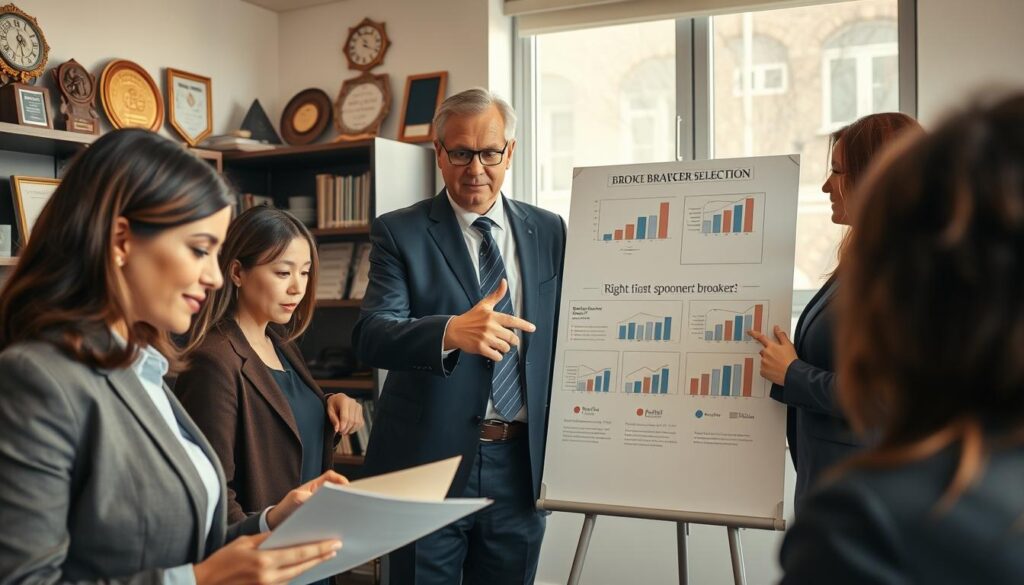 sponsoring broker selection