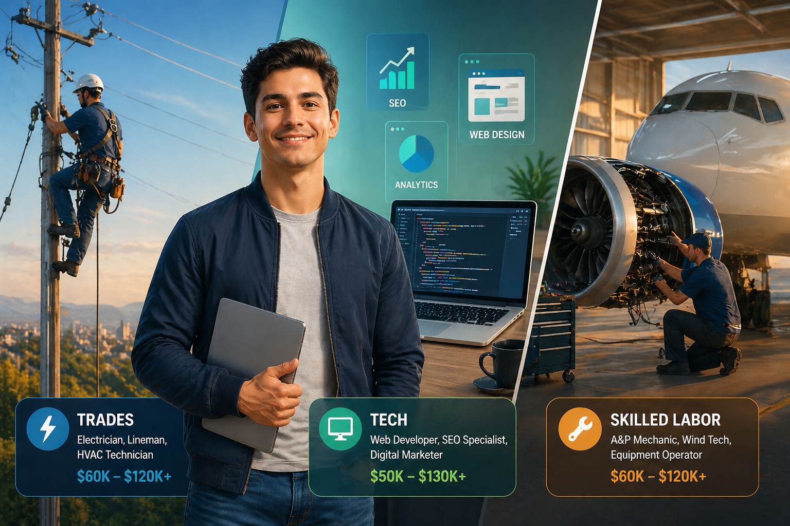 Highest paying jobs without a degree